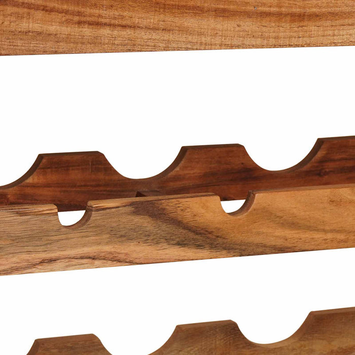 Raft pentru vin Maro 100 x 45 x 33 cm Lemn Solid de Acacia - WALTI WALTI