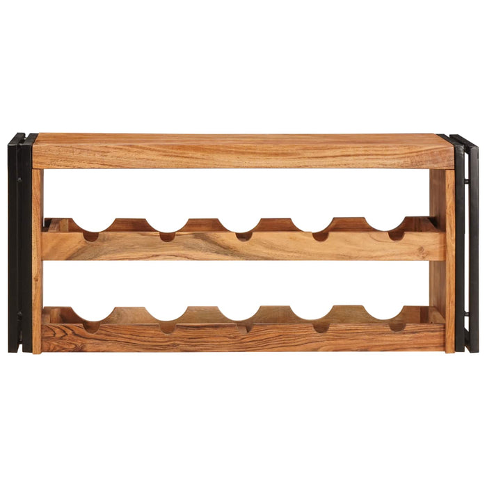 Raft pentru vin Maro 100 x 45 x 33 cm Lemn Solid de Acacia - WALTI WALTI