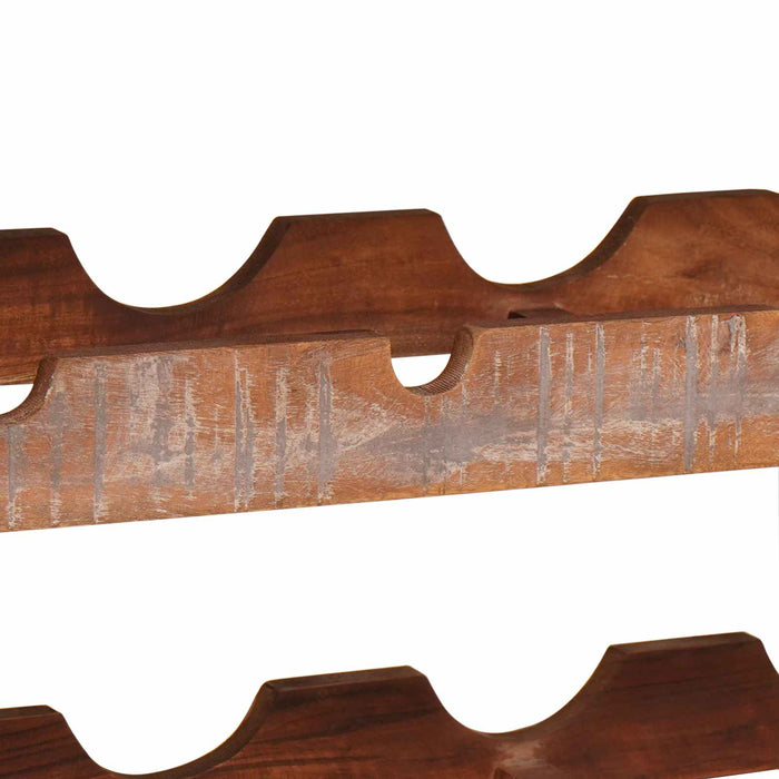 Raft pentru vin Maro 100 x 45 x 33 cm Lemn recuperat solid - WALTI WALTI