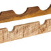 Raft pentru vin 100 x 45 x 33 cm Lemn de Mango Solid și Şlefuit - WALTI WALTI