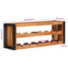 Raft pentru vin Maro 120 x 45 x 33 cm Lemn Solid de Acacia - WALTI WALTI
