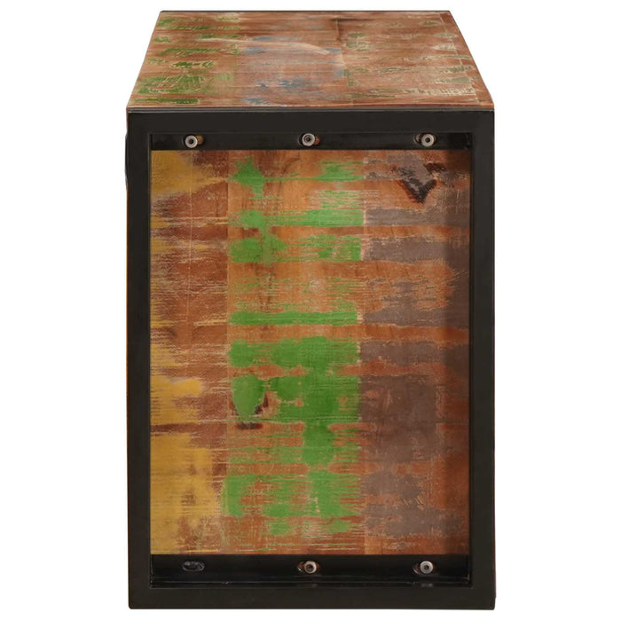 Raft pentru vin Maro 120 x 45 x 33 cm Lemn recuperat solid - WALTI WALTI