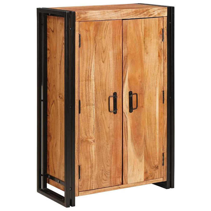Highboard cu Uși Maro Lemn masiv de acacia și metal - WALTI WALTI