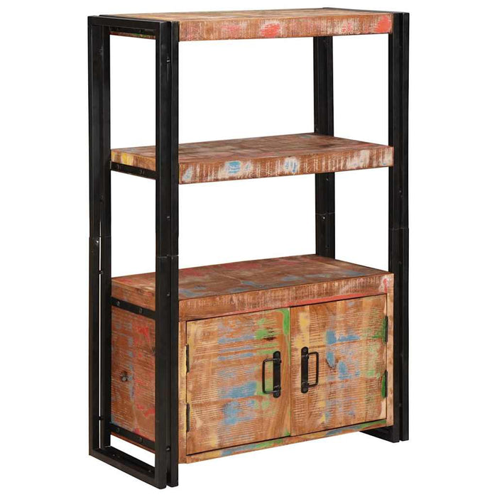 Raft cu uși Maro 72 x 33 x 110 cm Lemn masiv recuperat și metal - WALTI WALTI
