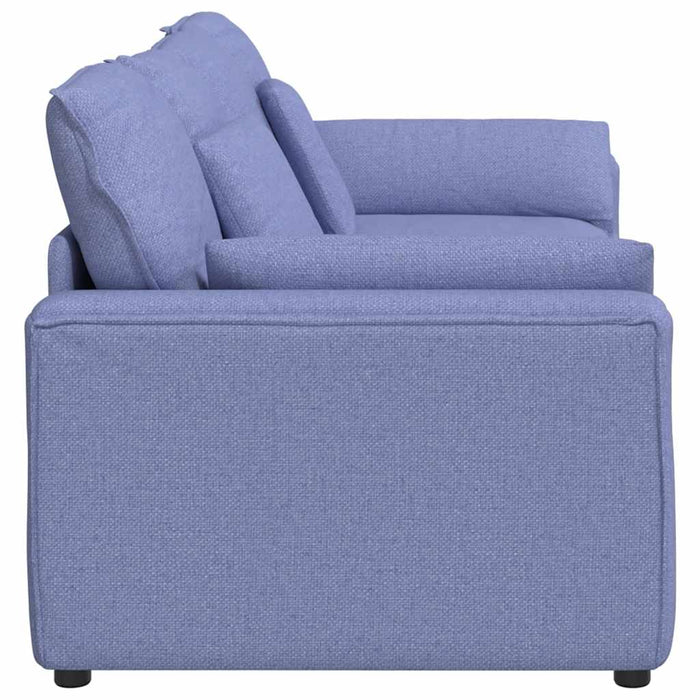 Canapea modulară cu perne, albastru jeans - WALTI WALTI