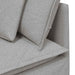 Canapea modulară cu perne, gri nor, textil - WALTI WALTI