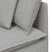 Canapea modulară cu perne, gri nor, textil - WALTI WALTI