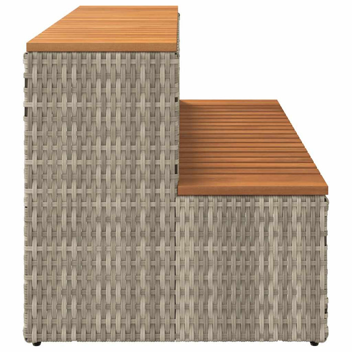 Treaptă pentru cada cu hidromasaj gri deschis WALTI