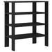 Pantofar, negru, 61x32x70 cm, lemn prelucrat - WALTI WALTI