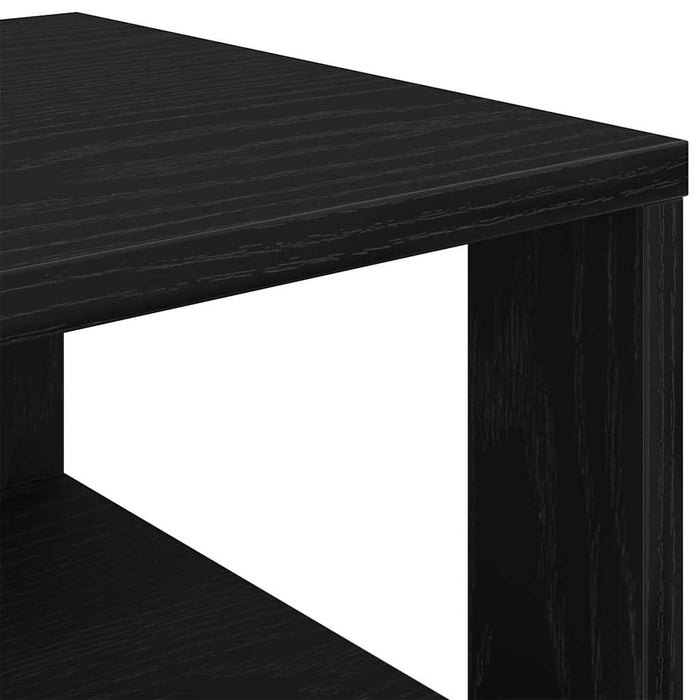 Pantofar, negru, 61x32x70 cm, lemn prelucrat - WALTI WALTI