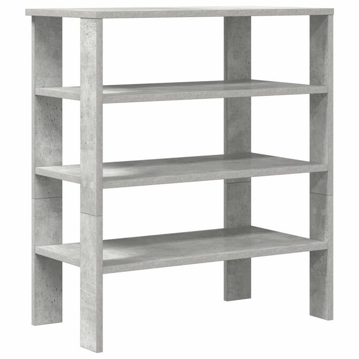Pantofar, gri beton, 61x32x70 cm, lemn prelucrat - WALTI WALTI