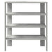 Pantofar, gri beton, 61x32x70 cm, lemn prelucrat - WALTI WALTI