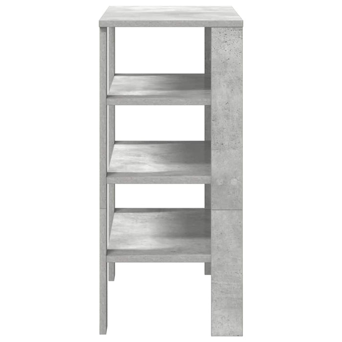 Pantofar, gri beton, 61x32x70 cm, lemn prelucrat - WALTI WALTI