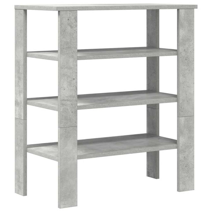 Pantofar, gri beton, 61x32x70 cm, lemn prelucrat - WALTI WALTI