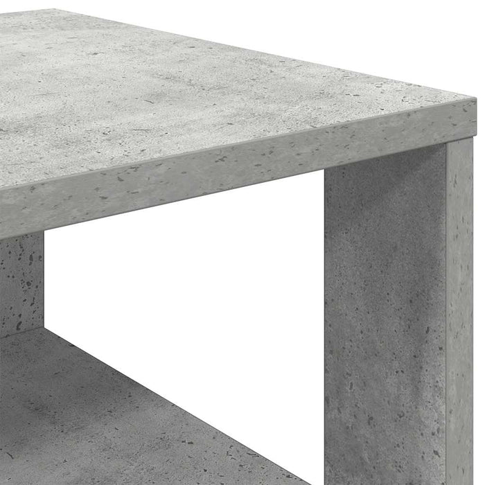 Pantofar, gri beton, 61x32x70 cm, lemn prelucrat - WALTI WALTI
