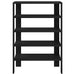 Suport pentru pantofi negru 61x32x87,5 cm Lemn prelucrat - WALTI WALTI
