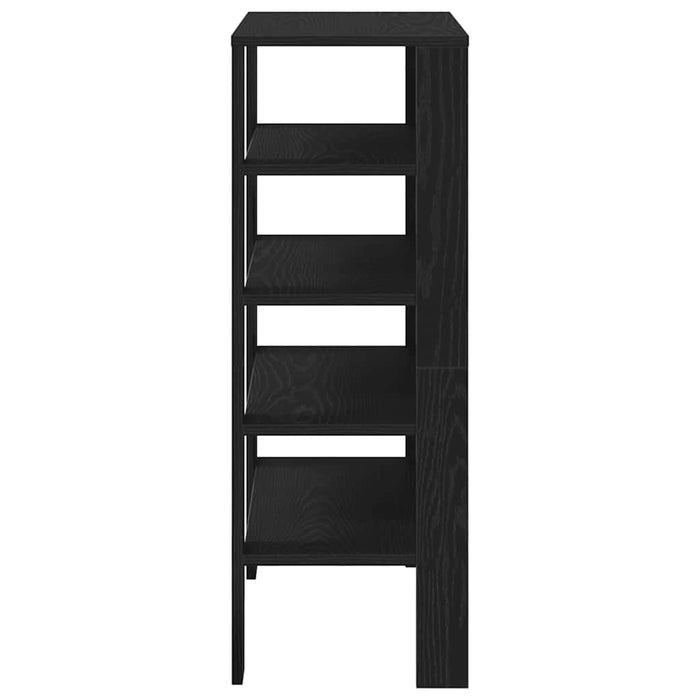 Suport pentru pantofi negru 61x32x87,5 cm Lemn prelucrat - WALTI WALTI