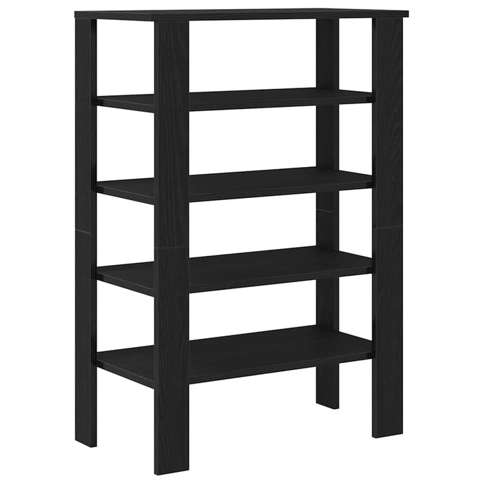 Suport pentru pantofi negru 61x32x87,5 cm Lemn prelucrat - WALTI WALTI