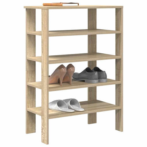 Suport de pantofi, stejar sonoma,61x32x87,5 cm, lemn prelucrat - WALTI WALTI