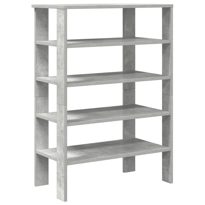 Pantofar, gri beton, 61x32x87,5 cm, lemn prelucrat - WALTI WALTI