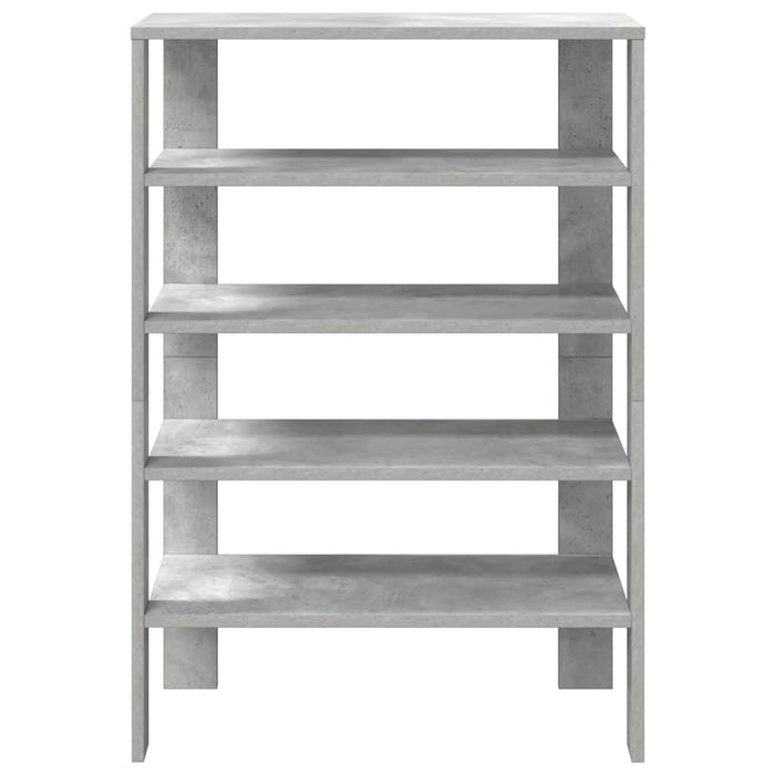 Pantofar, gri beton, 61x32x87,5 cm, lemn prelucrat - WALTI WALTI