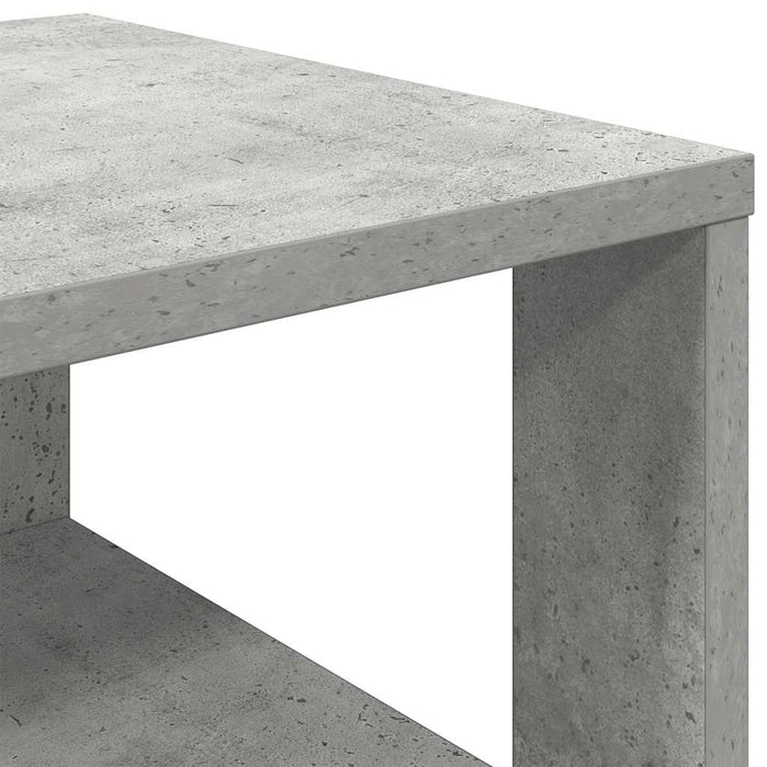 Pantofar, gri beton, 61x32x87,5 cm, lemn prelucrat - WALTI WALTI