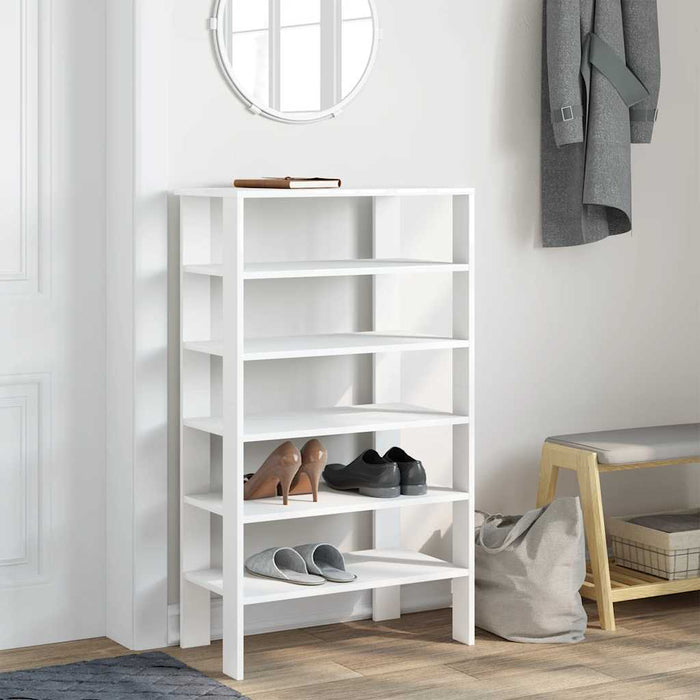 Pantofar, alb, 61x32x105 cm, lemn prelucrat - WALTI WALTI