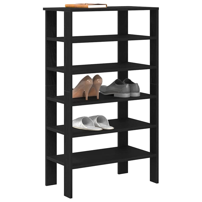 Pantofar, negru, 61x32x105 cm, lemn prelucrat - WALTI WALTI