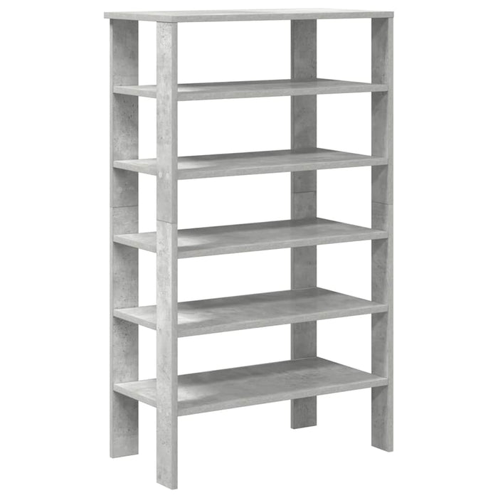 Pantofar, gri beton, 61x32x105 cm, lemn prelucrat - WALTI WALTI