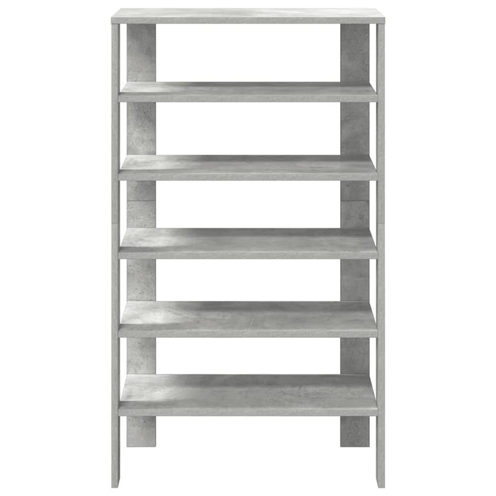 Pantofar, gri beton, 61x32x105 cm, lemn prelucrat - WALTI WALTI