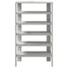 Pantofar, gri beton, 61x32x105 cm, lemn prelucrat - WALTI WALTI