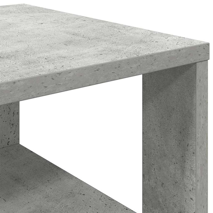 Pantofar, gri beton, 61x32x105 cm, lemn prelucrat - WALTI WALTI
