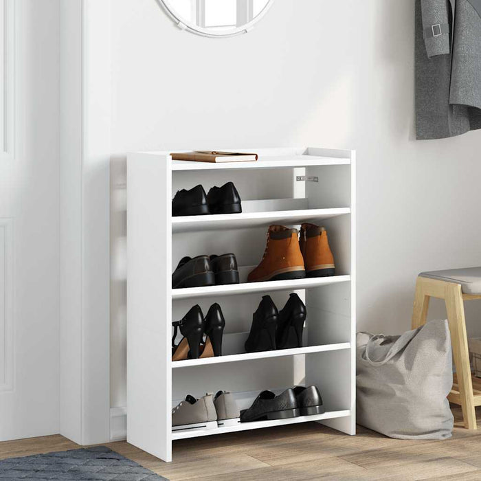 Pantofar, alb, 60x25x81 cm, lemn prelucrat WALTI