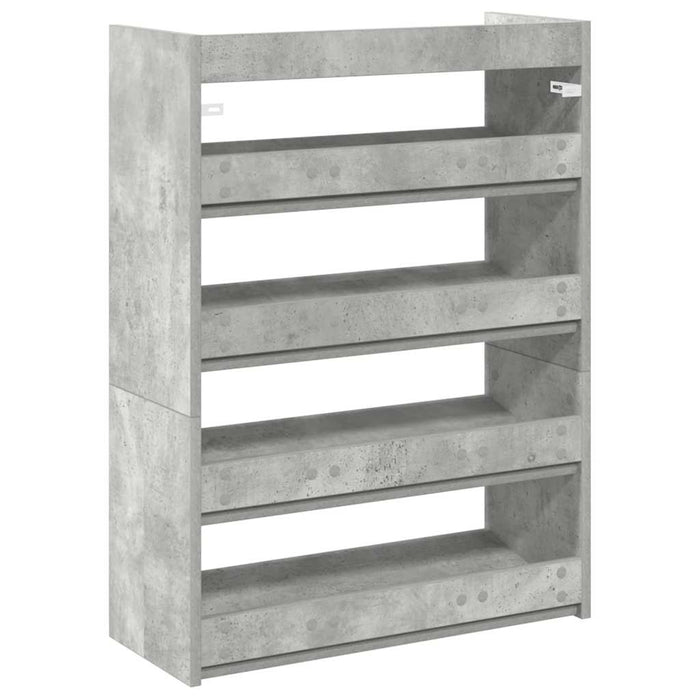 Pantofar, gri beton, 60x25x81 cm, lemn prelucrat WALTI