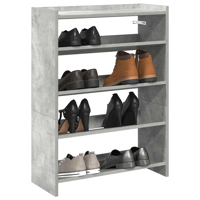 Pantofar, gri beton, 60x25x81 cm, lemn prelucrat WALTI