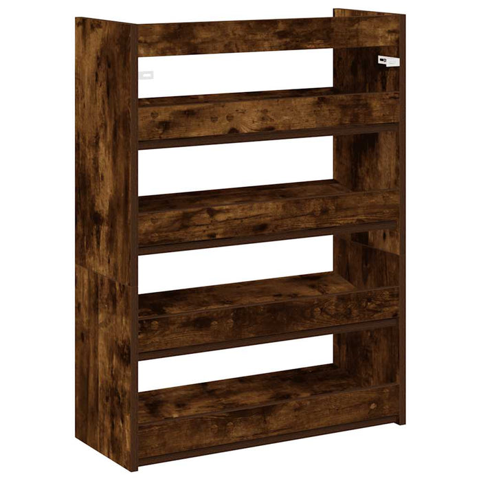 Pantofar, stejar fumuriu, 60x25x81 cm, lemn prelucrat WALTI