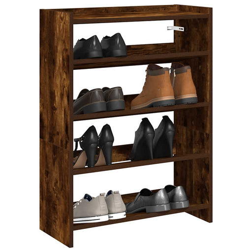 Pantofar, stejar fumuriu, 60x25x81 cm, lemn prelucrat - WALTI WALTI