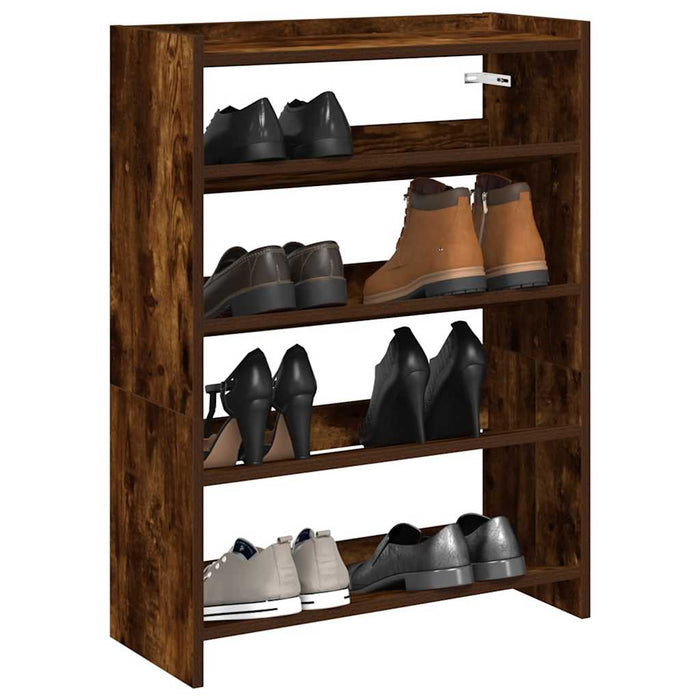 Pantofar, stejar fumuriu, 60x25x81 cm, lemn prelucrat WALTI