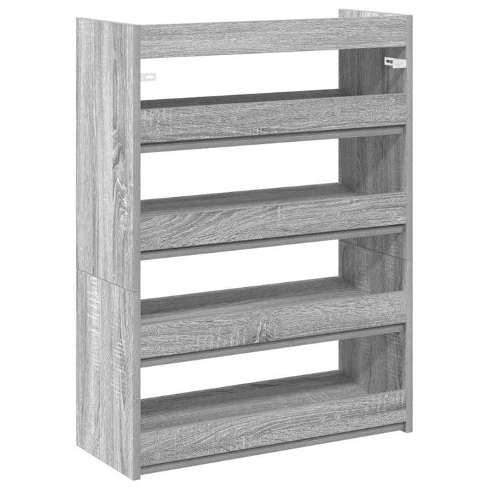 Pantofar, gri sonoma, 60x25x81 cm, lemn compozit WALTI