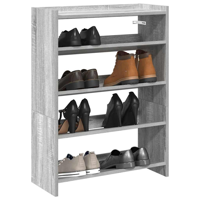 Pantofar, gri sonoma, 60x25x81 cm, lemn compozit WALTI
