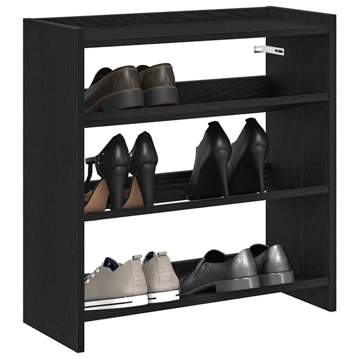 Pantofar, negru, 60x25x62 cm, lemn prelucrat - WALTI WALTI
