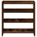 Pantofar, stejar fumuriu, 60x25x62 cm, lemn prelucrat - WALTI WALTI
