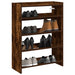 Pantofar, stejar fumuriu, 60x25x62 cm, lemn prelucrat - WALTI WALTI