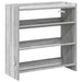 Pantofar, gri sonoma, 60x25x62 cm, lemn compozit - WALTI WALTI