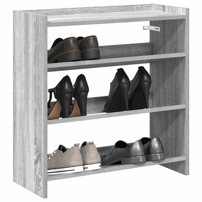 Pantofar, gri sonoma, 60x25x62 cm, lemn compozit - WALTI WALTI