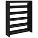 Pantofar, negru, 80x25x100 cm, lemn prelucrat - WALTI WALTI