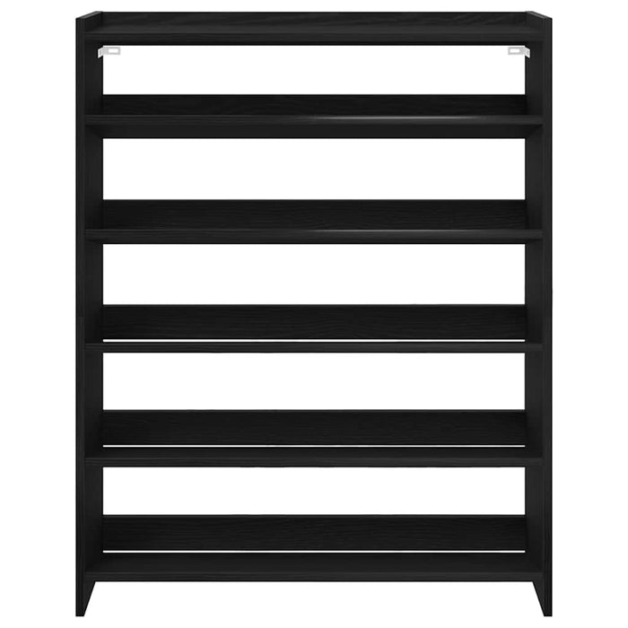 Pantofar, negru, 80x25x100 cm, lemn prelucrat - WALTI WALTI