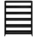 Pantofar, negru, 80x25x100 cm, lemn prelucrat - WALTI WALTI