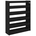 Pantofar, negru, 80x25x100 cm, lemn prelucrat - WALTI WALTI