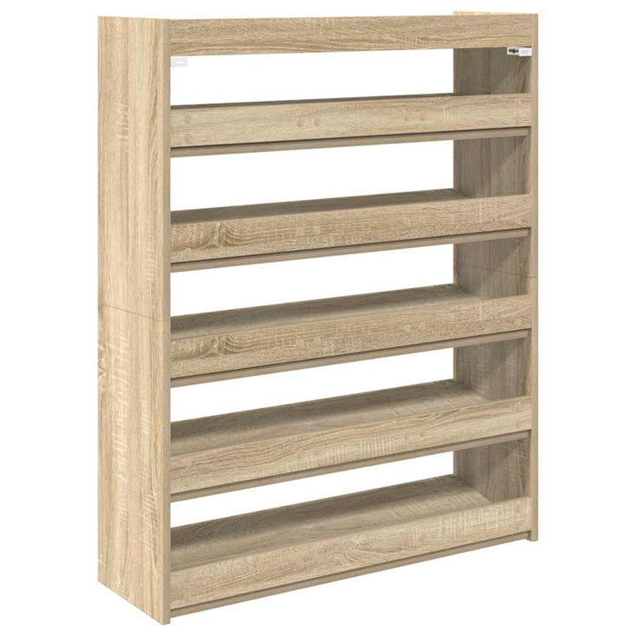 Pantofar, stejar sonoma, 80x25x100 cm, lemn prelucrat - WALTI WALTI